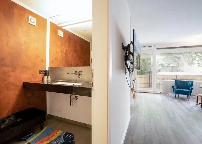 Appartementhaus Terrassenhuegel Strandsuite シャルボイツ